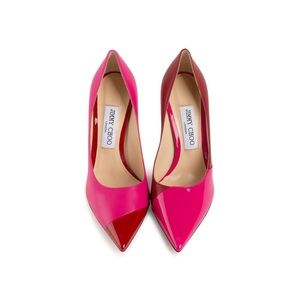 Jimmy Choo Love 100 Pink Pumps Heels EU 38.5